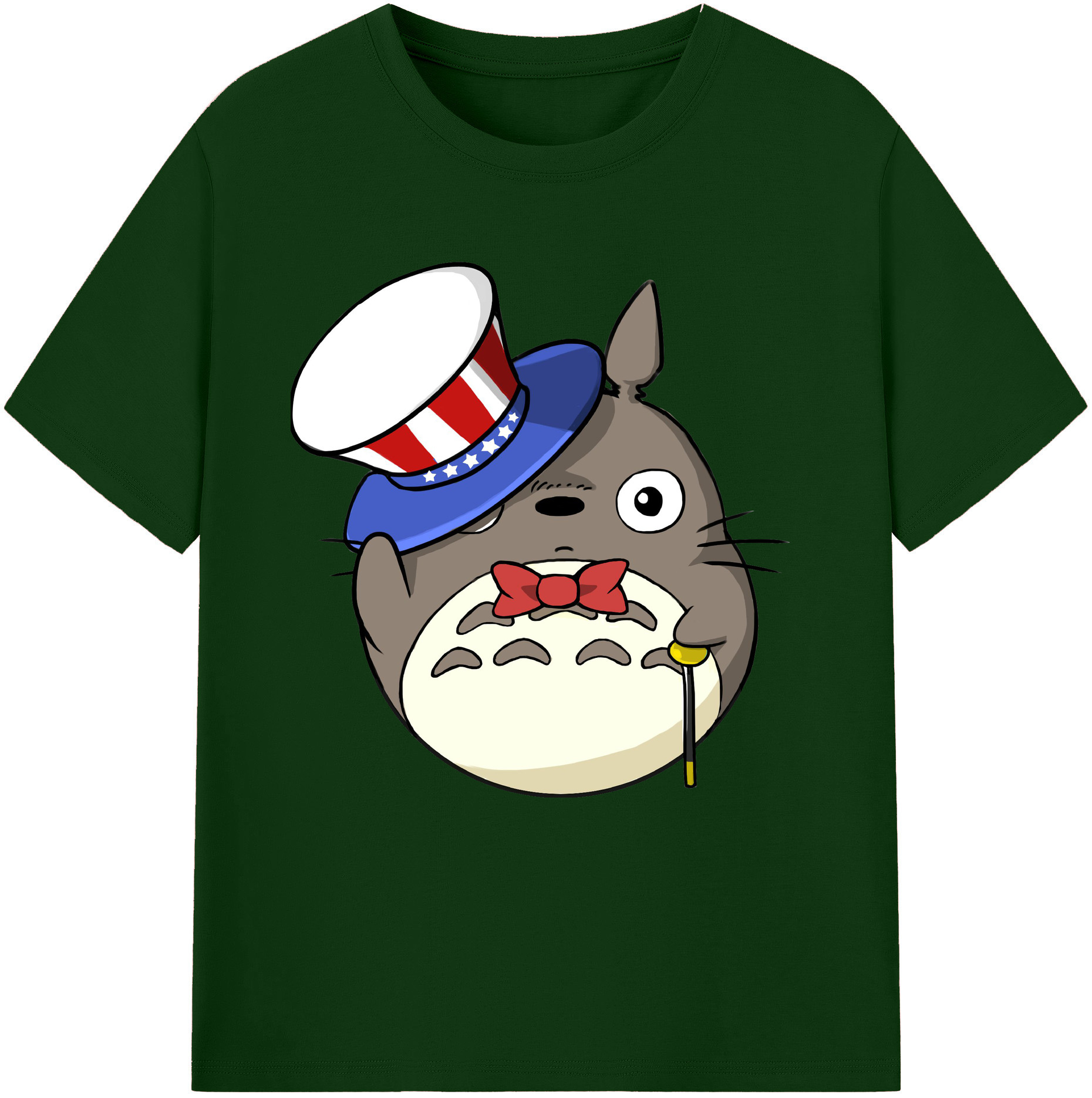 （画像用） となりのトトロ 草壁メイ 草壁サツキ My Neighbor Totoro Satsuki Kusakabe Mei Kusakabe 綿100％半袖Tシャツ（フロントプリント）